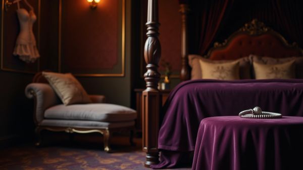 Lingerie de luxe et accessoires BDSM à Brigade Mondaine